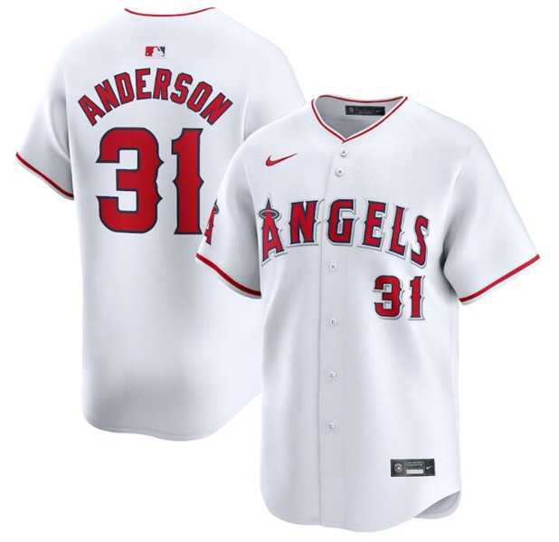 Men's Los Angeles Angels #31 Tyler Anderson White Home Limited Baseball Stitched Jersey Dzhi,We sell and wholesale Men's Los Angeles Angels #31 Tyler Anderson White Home Limited Baseball Stitched Jersey Dzhi on line form chian!
